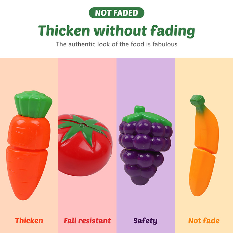 Children Toys Cutting Fruits a - Kids Outdoor Kitchen Accessories ulasan dan harga