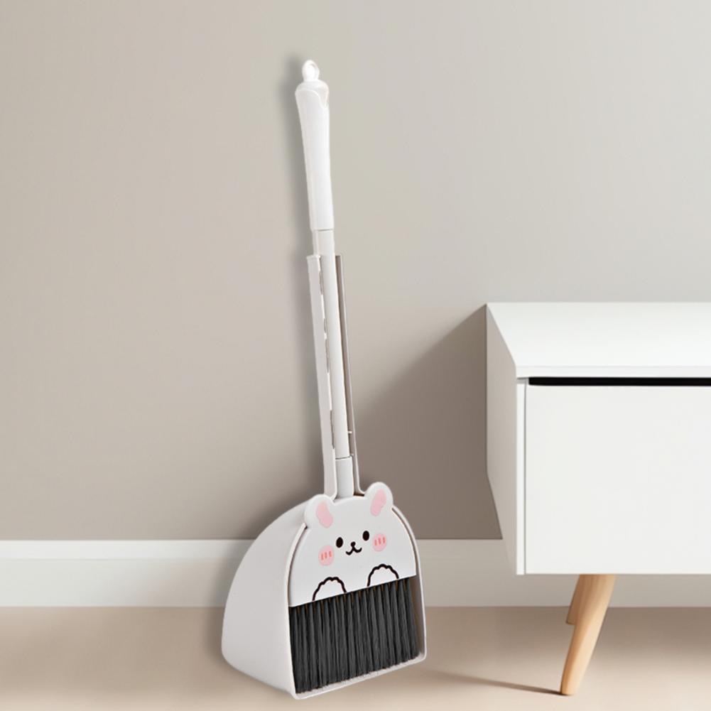 54cm Kids Broom and Dustpan Se - Kids Outdoor Broom ulasan dan harga