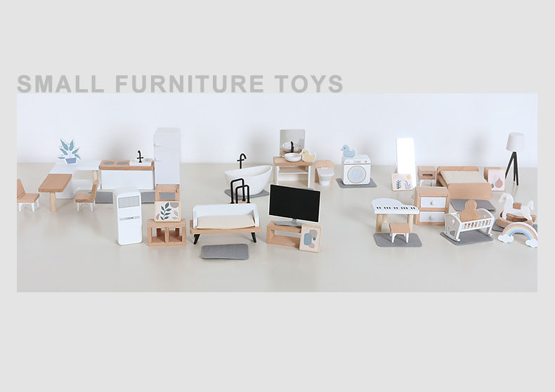 Modern dollhouse furniture kit - Kids Outdoor Kitchen Accessories ulasan dan harga