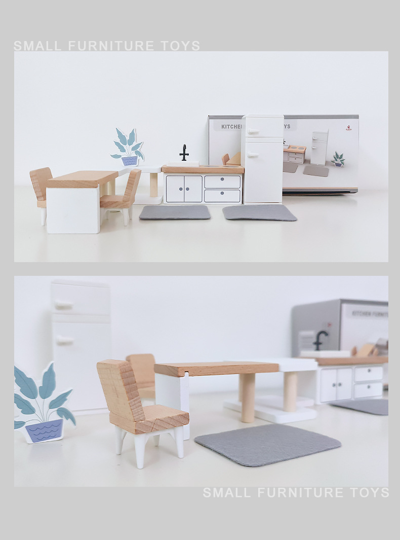 Modern dollhouse furniture kit - Kids Outdoor Kitchen Accessories ulasan dan harga